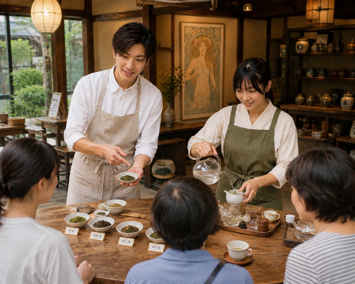 日本茶を楽しむワークショップ